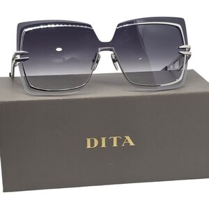 DITA Women's Gray Square Sunglasses